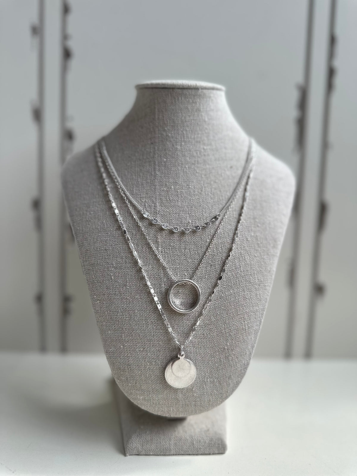 Triple Circle Necklace
