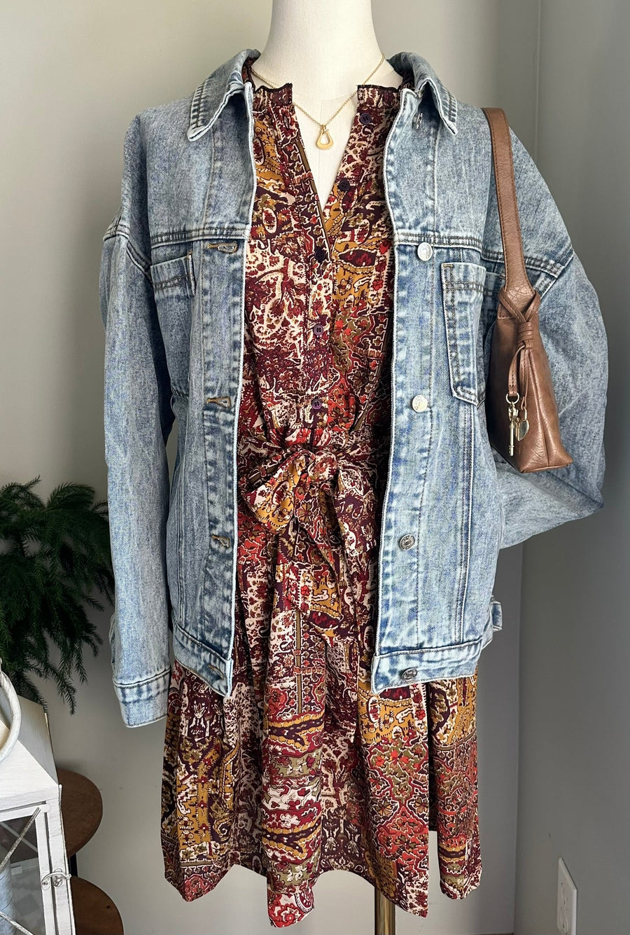 Georgette Dress Look