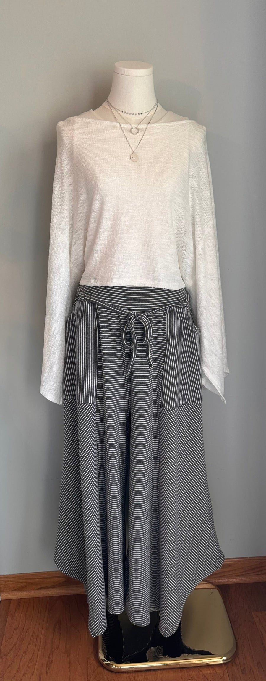 Striped Easel Pants