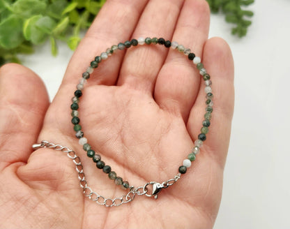 Moss Agate Bracelet