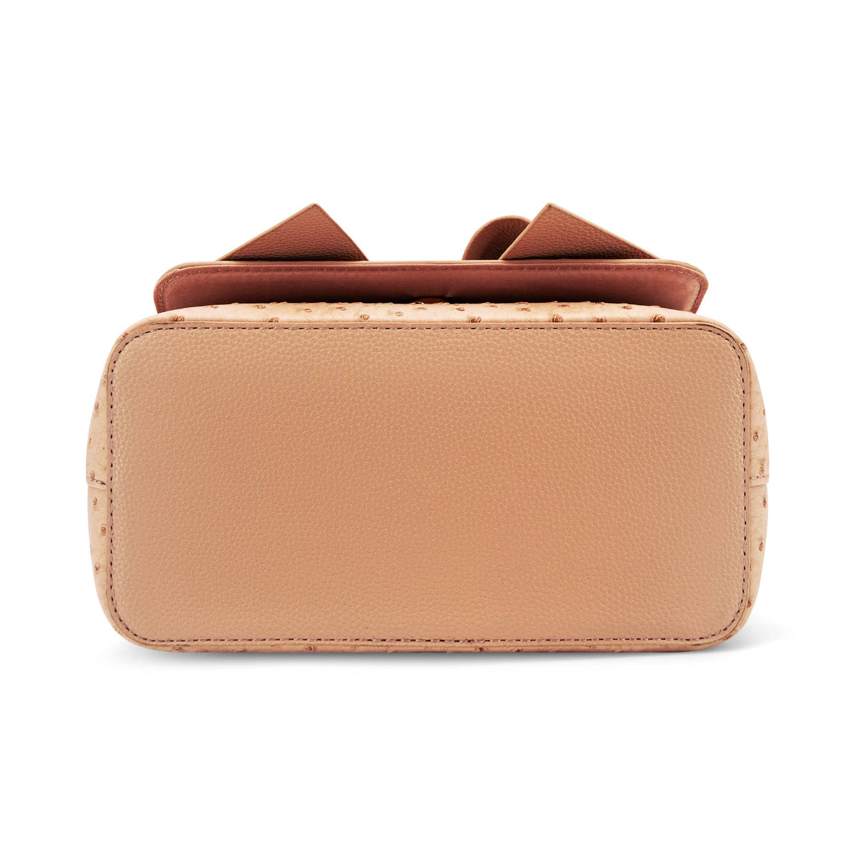 Lisette Bowtie Ostrich Women's Crossbody Bag