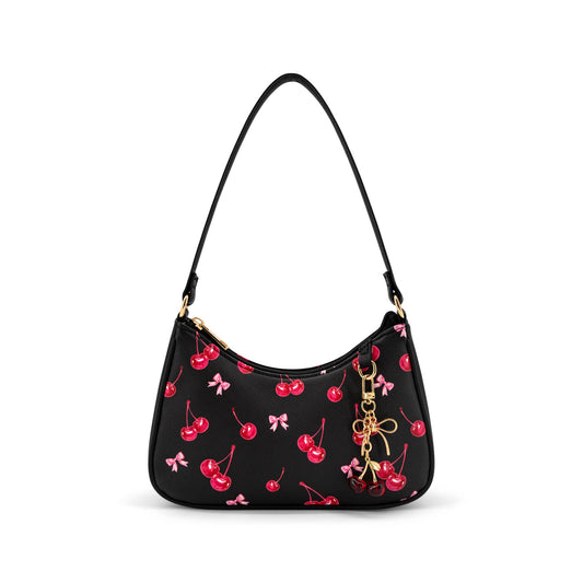 Cerina Cherry Bowtie Everyday Shoulder Bag