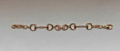 Horse Bit Chain Bracelet