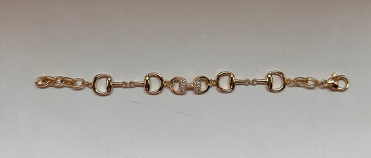 Horse Bit Chain Bracelet