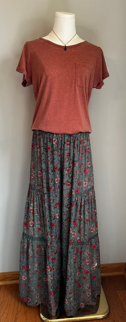 Flowered Pants