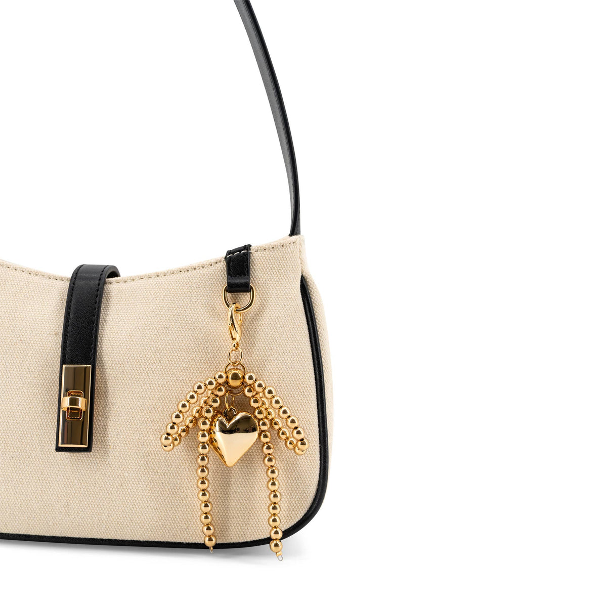 Sara Heart and Bowtie Everyday Shoulder Bag