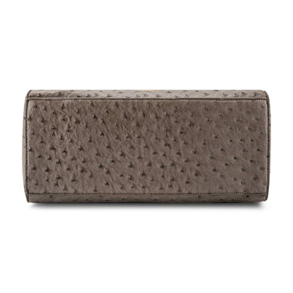 Elodie Embossed Bow Top Handle Purse