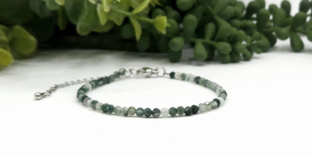 Moss Agate Bracelet